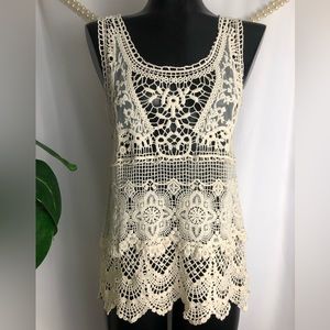 Love Tree | Crochet Knit Tank